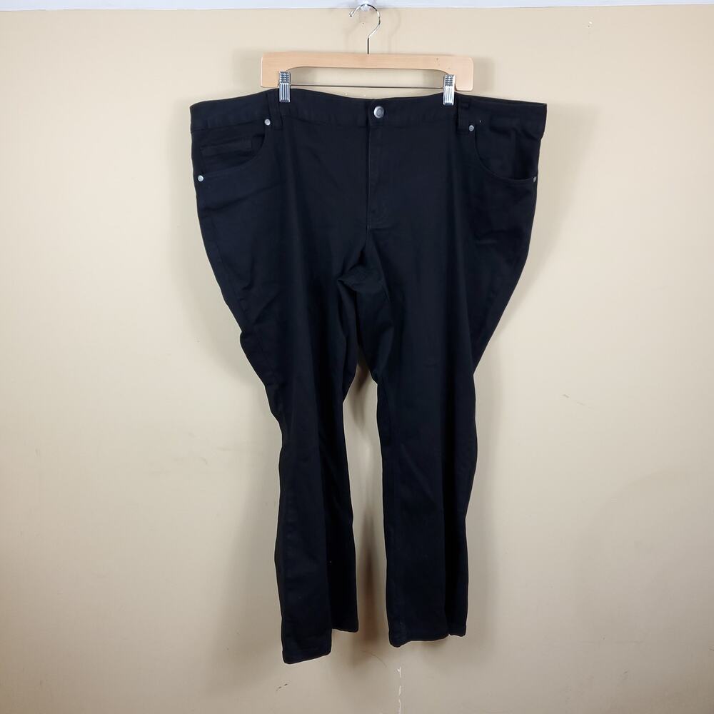 Women Within Black Mid-Rise Skinny Jeans Women's Size 30W